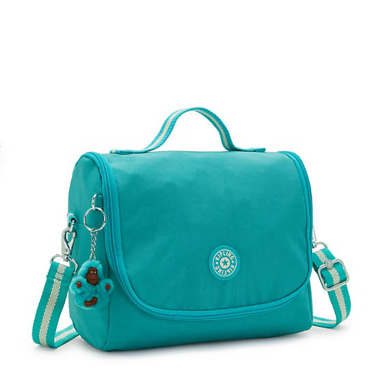 Kipling New Kichirou Lunch Bag Bags Turquoise Sea | AU 2153EB